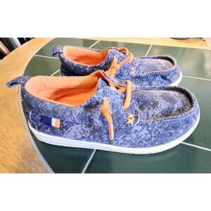 Cat & Jack Toddler Boy's Size 9 Bobby Slip On Boat Loafer Shoes Blue